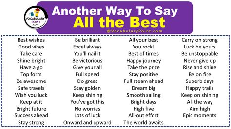 another word for best way|ways to say the best.